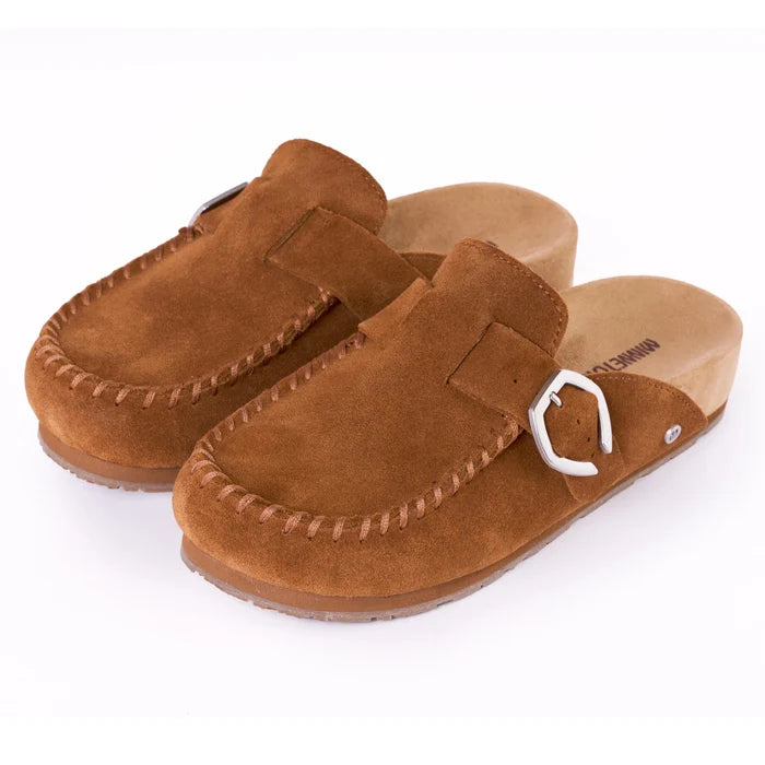 Minnetonka Buckle Clog - Women's Slippers