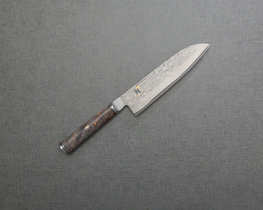 Miyabi "Black" Kurosome Damascus Santoku