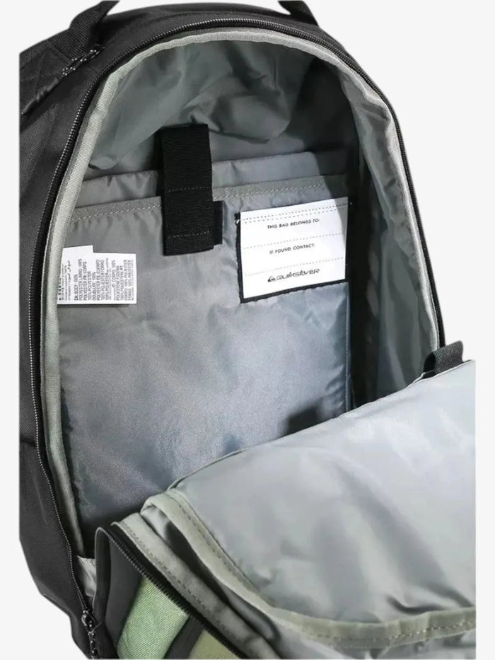 Mochila Quiksilver Schoolie Cooler 2.0 Negro Verde
