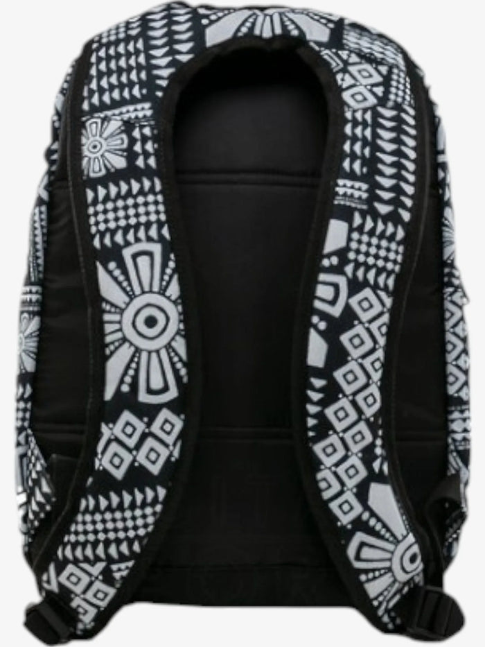 Mochila Roxy Here You Are Printed Negro Blanco
