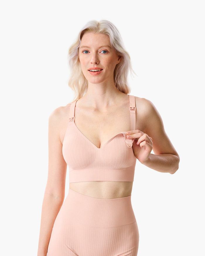 Momcozy CoolFit Nursing Sports Bra - Racerback