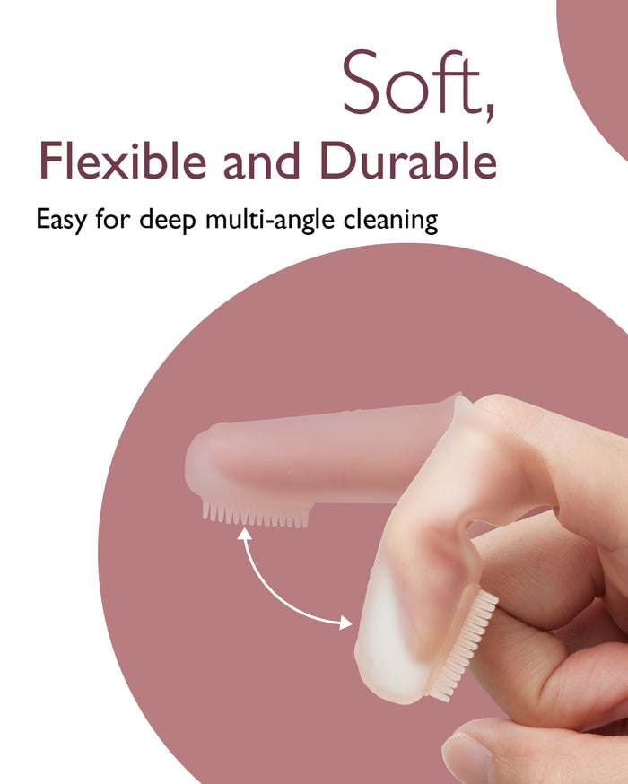 Momcozy Oral Care Series: Finger Toothbrush (2pcs)