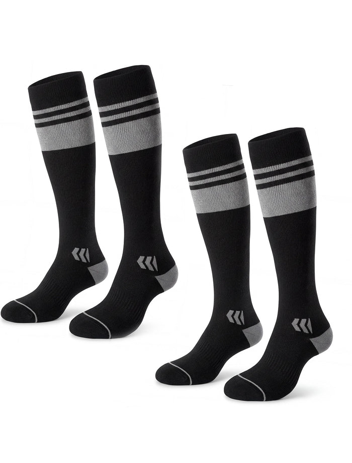 Momcozy Wide Calf Compression Socks 20-30mmHg for Sports 2 Pairs
