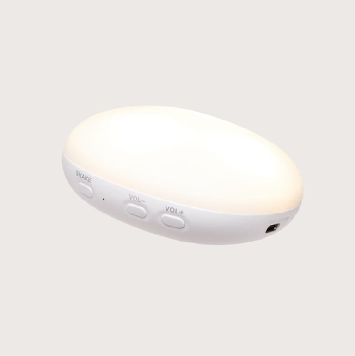 Moonie – Organic Humming Seal with Lamp – Polar - Mabel & Fox
