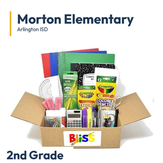 Morton Elementary 2nd Grade School Supply Kit