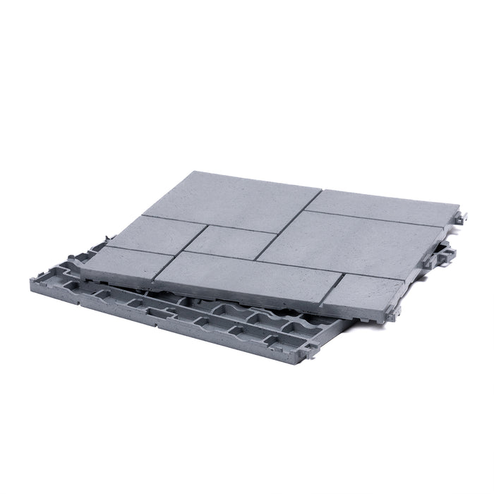 mosaic light grey decking tile light grey 1