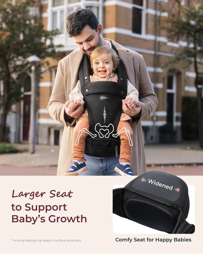 Move2Fit 2-in-1 Ergonomic Hip Seat Baby Carrier