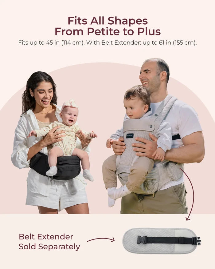 Move2Fit 2-in-1 Ergonomic Hip Seat Baby Carrier