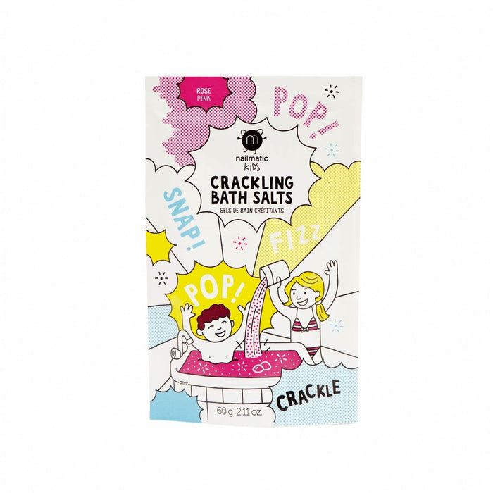 Nailmatic - Crackling Bath Salts - Pink - Mabel & Fox