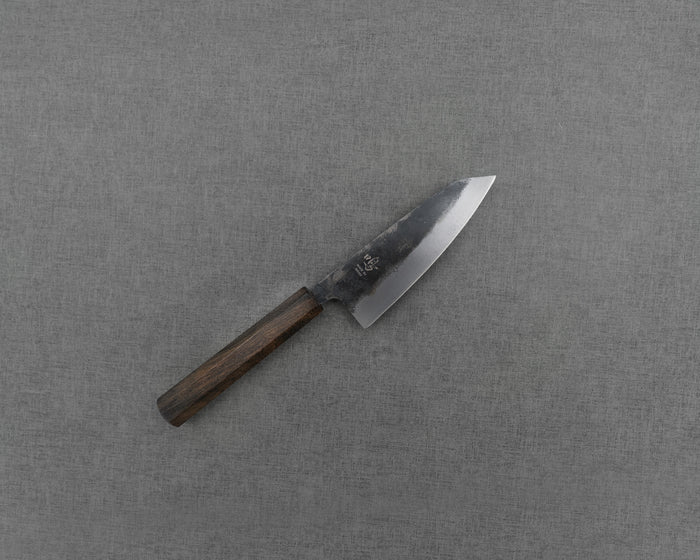 Naru “Hatsukou Series” Aogami #2 Kurouchi 120mm Ko-Bunka with Bubinga Handle