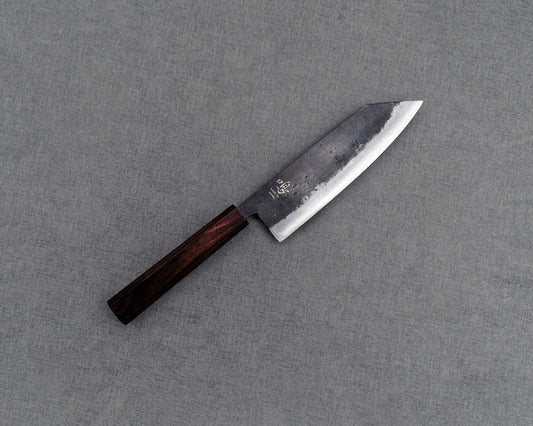 Naru “Hatsukou Series” Aogami #2 Kurouchi 165mm Bunka with Ebony Handle