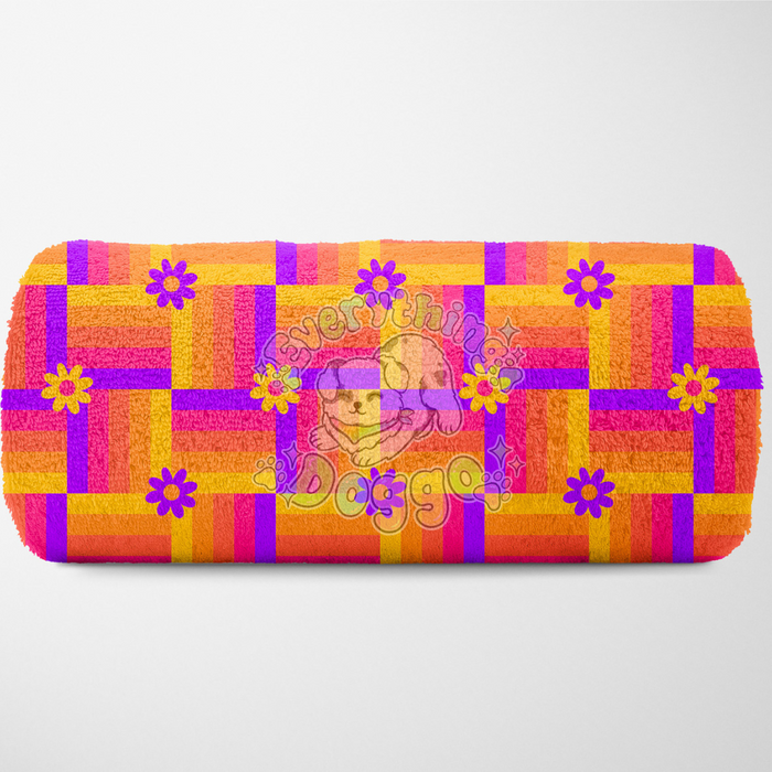Neon Criss Cross - Towel