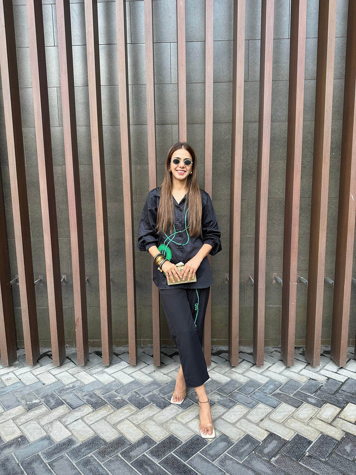 Neon Thread Co-Ord Set