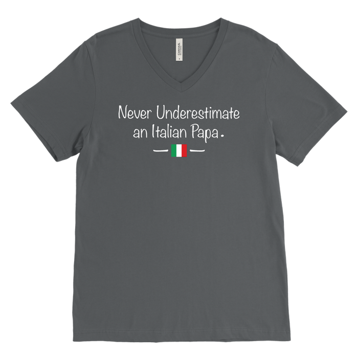 Never Underestimate an Italian Papa Shirt