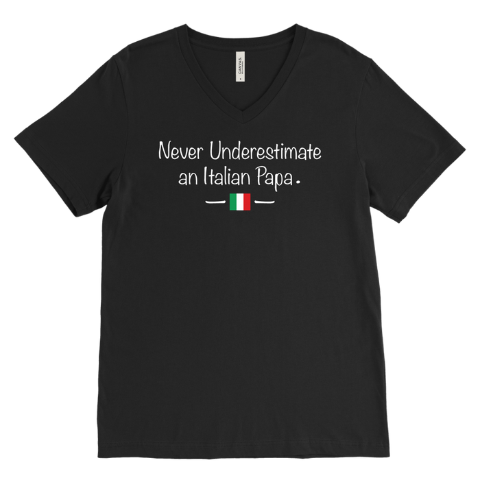 Never Underestimate an Italian Papa Shirt