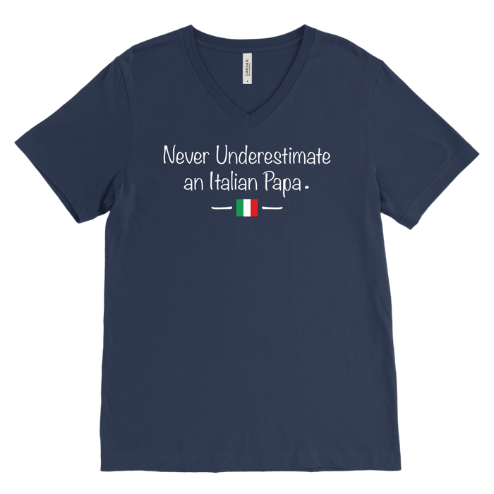 Never Underestimate an Italian Papa Shirt