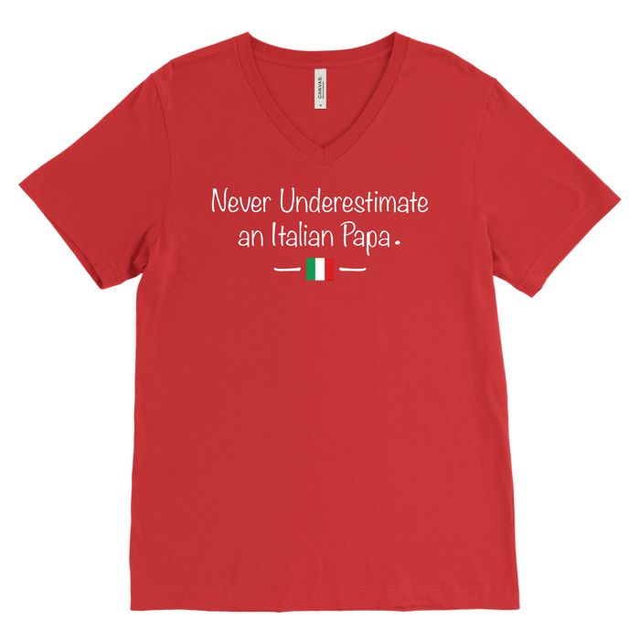 Never Underestimate an Italian Papa Shirt
