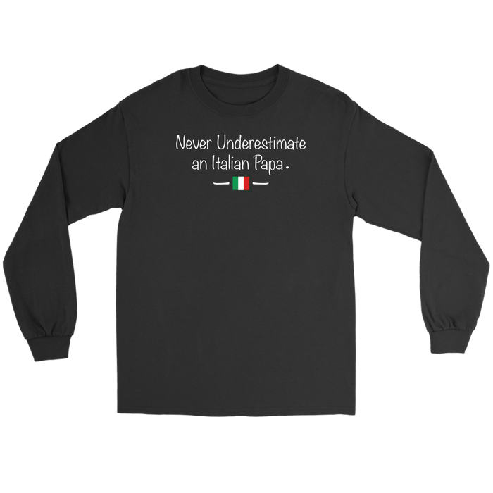 Gildan Long Sleeve Tee / Black / S