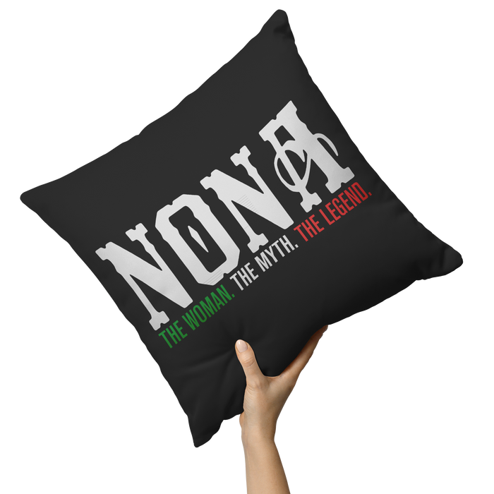 Nonna Decorative Throw Pillow Set (Pillow Cover and Insert)