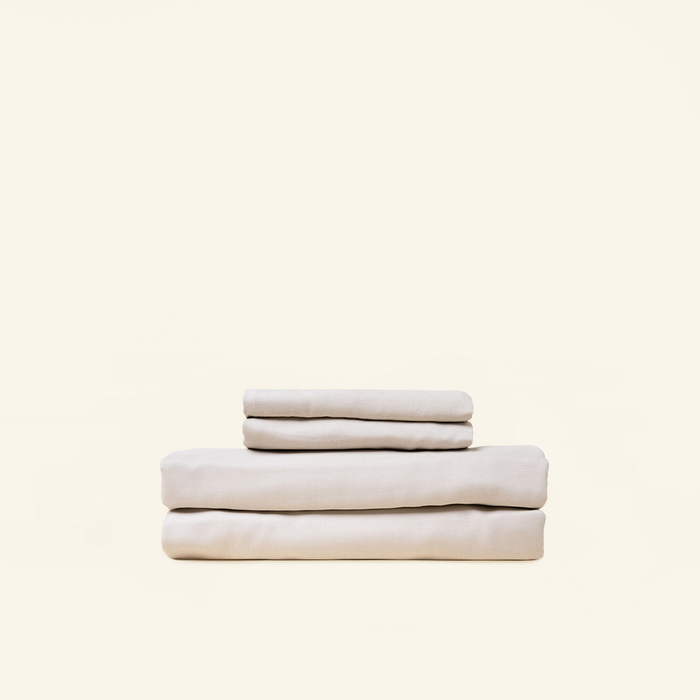 Performance Linen Blend Sheet Set - Final Sale