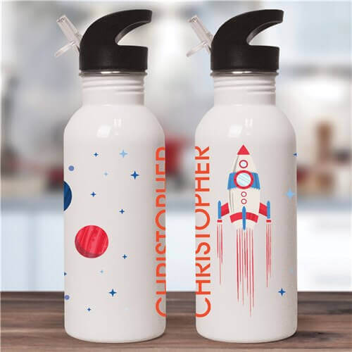 Bliss EDU Personalized Rocket Water Bottle