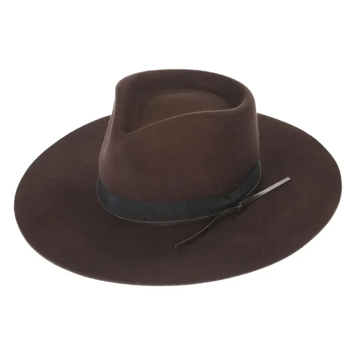Peter Grimm Byron Bay - Wide Brim Wool Felt Fedora Hat (Closeout)