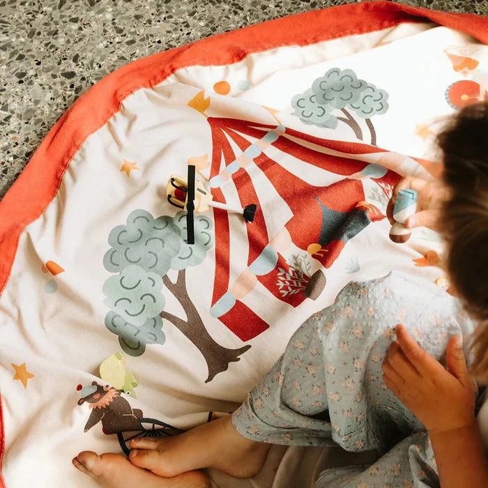 Play & Go - Activity Play Mat & Storage Bag - Circus - Mabel & Fox