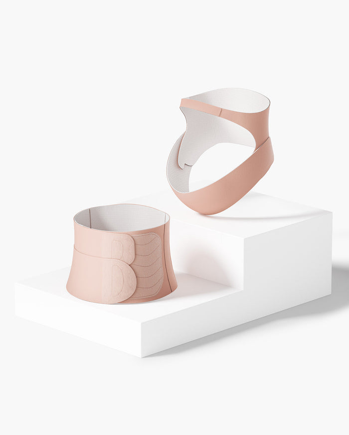 Postpartum Recovery Bundle: Ergonest Belly Band and Postpartum Petite Belly Band