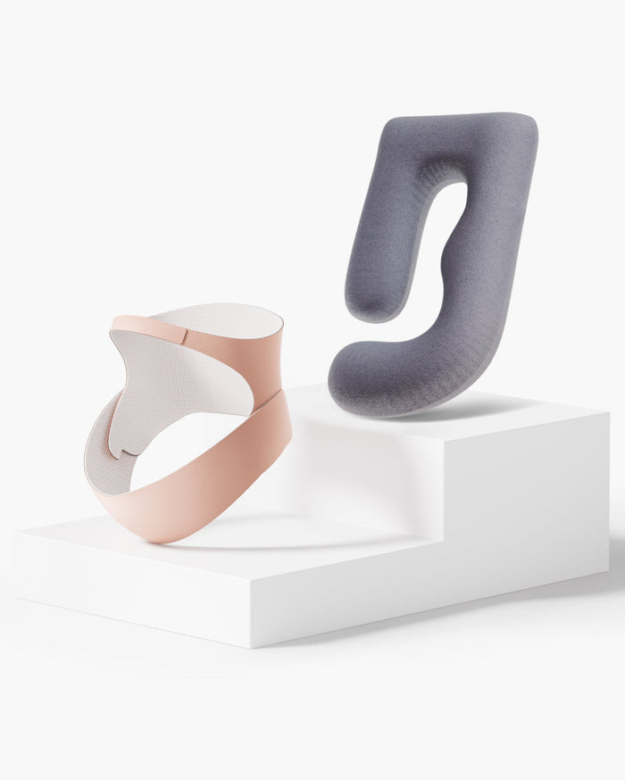 Pregnancy Comfort Bundle: Ergonest Belly Band and Huggable Body Pillow