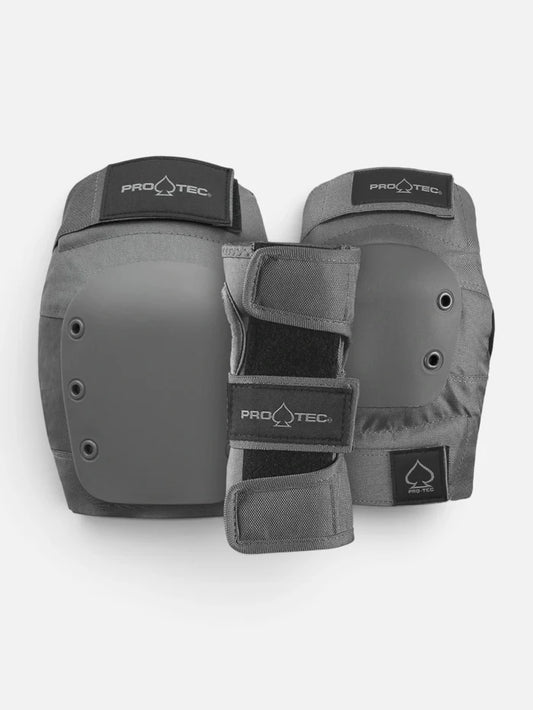 Protecciones Protec Street Adult 3 Pack Pad Set Gris