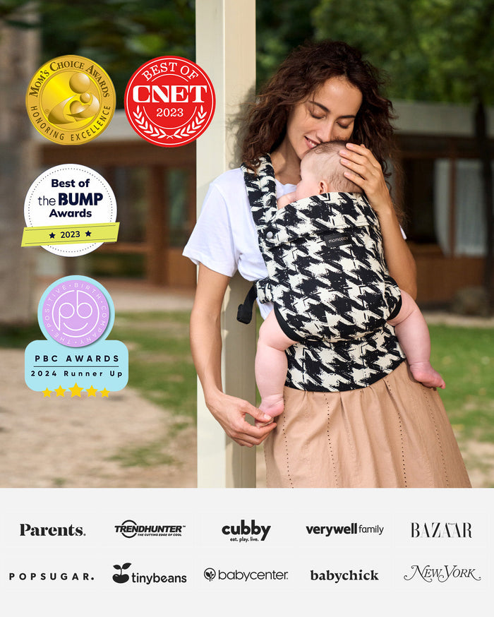 PureHug Ergonomic Baby Carrier – Houndstooth