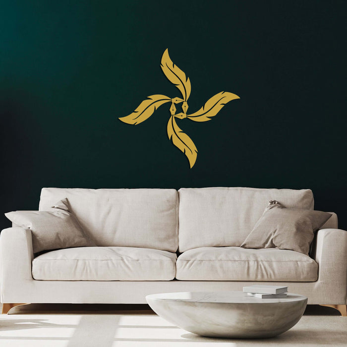 Quill Metal Wall Art - Decor available at Dekadron for $104.90