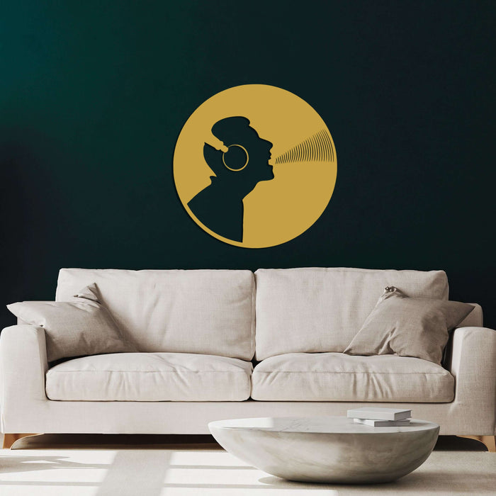 Record Metal Wall Art - Decor available at Dekadron for $104.90