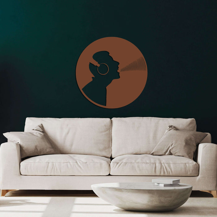 Record Metal Wall Art - Decor available at Dekadron for $104.90