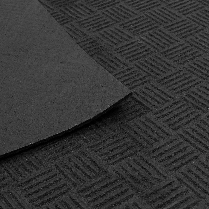 Recycled Rubber BBQ Floor Protection Mat - Custom Sizes