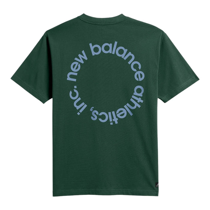 Remera New Balance QT Circular Logo Verde