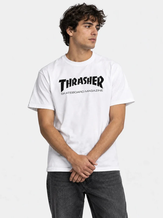Remera Thrasher Skatemag Blanco — vista principal