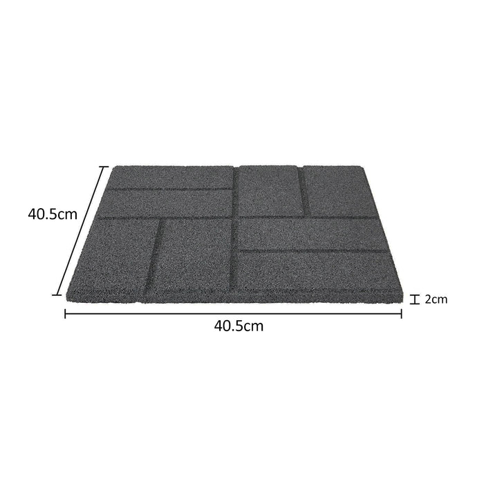 Reversible Garden Stepping Stones Decking Paver 40x40cm