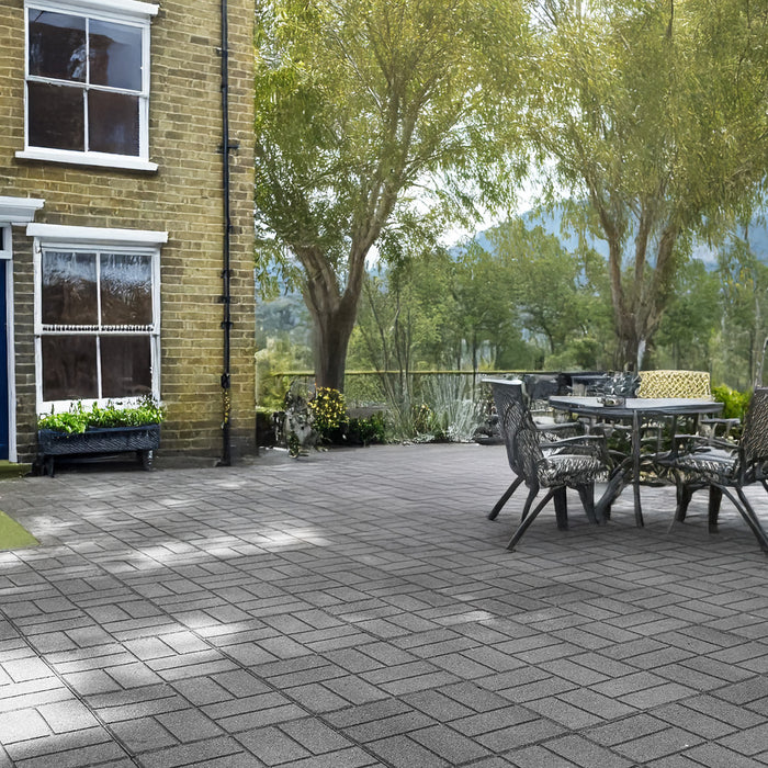 Reversible Garden Stepping Stones Decking Paver 40x40cm
