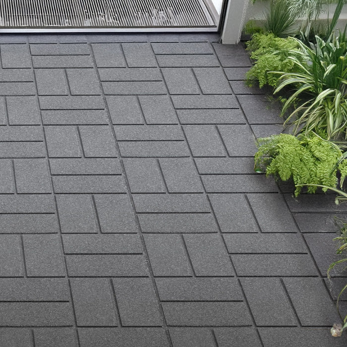 Reversible Garden Stepping Stones Decking Paver 40x40cm