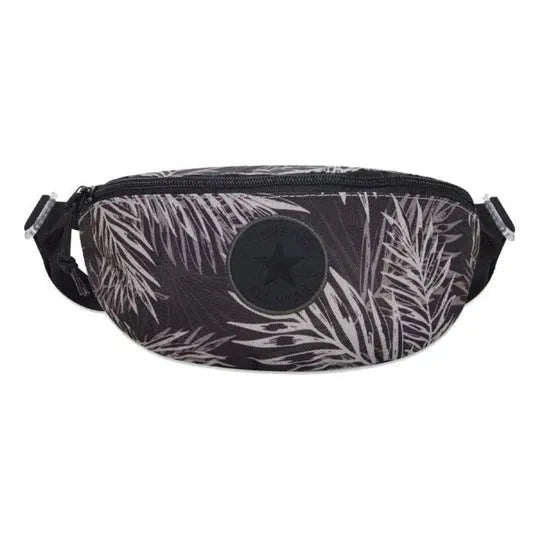 Riñonera Converse Sling Pack Negro Floreado