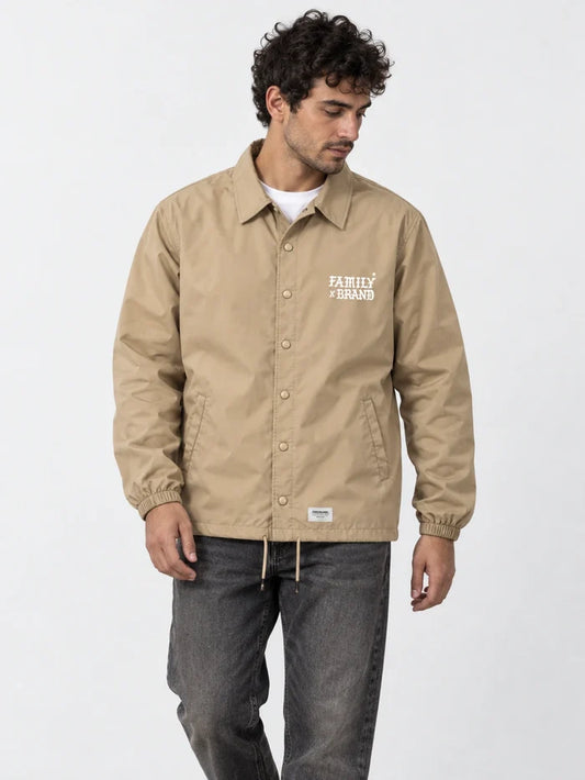 Rompeviento Familyarg x Brand & Co Raincoat Duncan Beige — vista principal