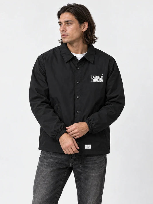 Rompeviento Familyarg x Brand & Co Raincoat Duncan Negro — vista principal