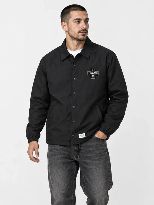 Rompeviento Familyarg x Brand & Co Raincoat Supp Negro — vista principal