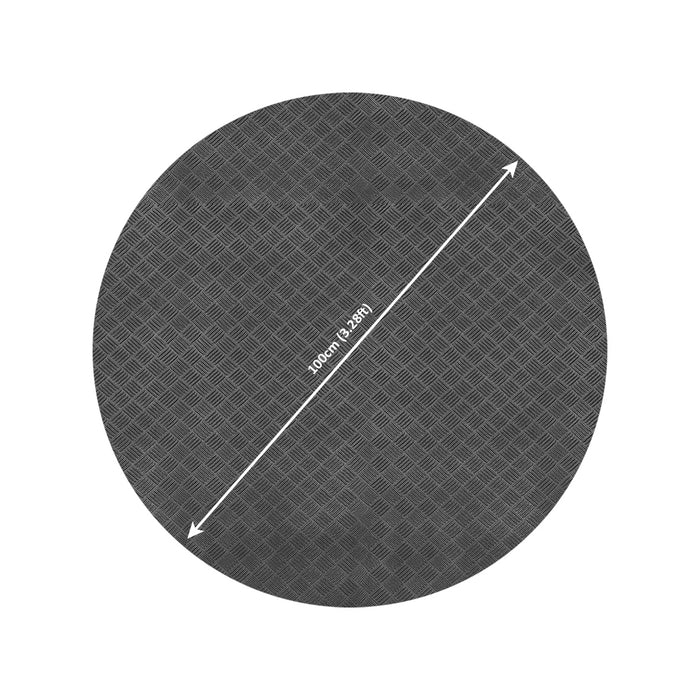 Round BBQ Floor Protection Mat