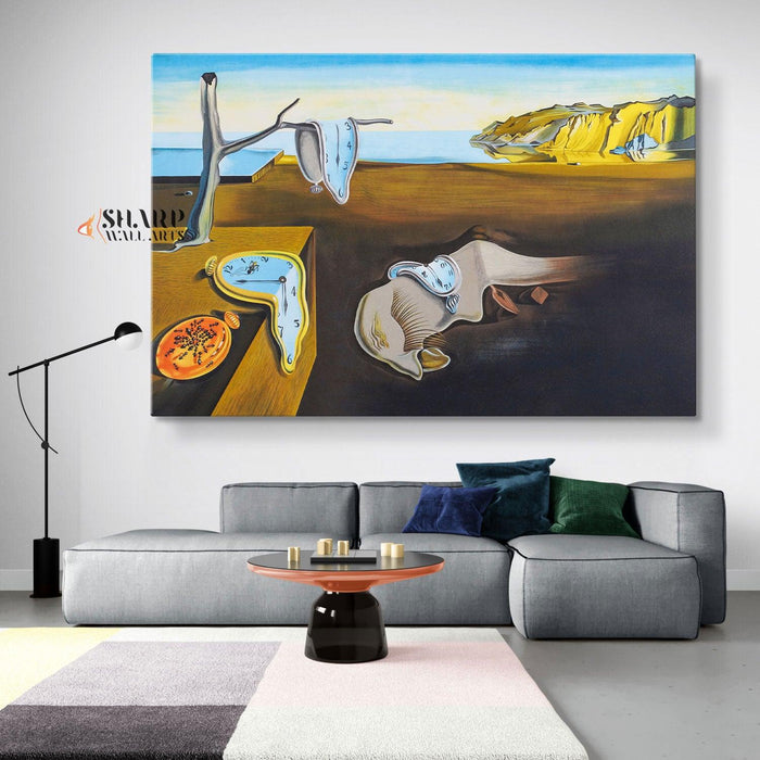 Salvador Dali - The Persistence Of Memory Canvas Wall Art - SharpWallArts