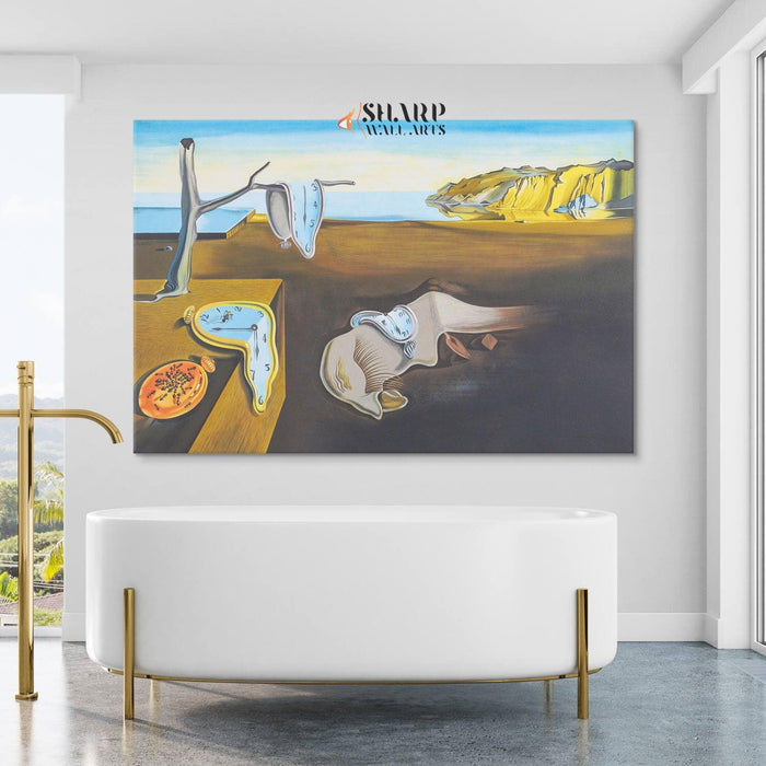 Salvador Dali - The Persistence Of Memory Canvas Wall Art - SharpWallArts