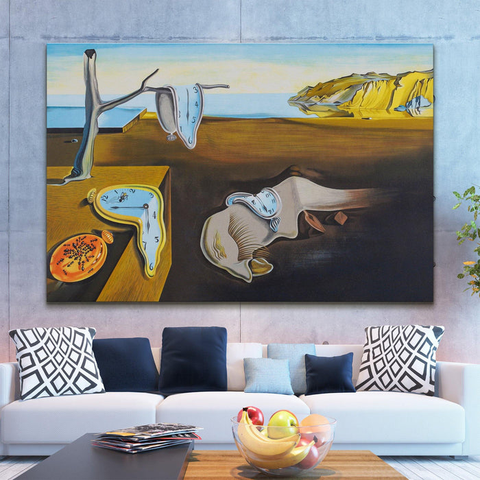Salvador Dali - The Persistence Of Memory Canvas Wall Art - SharpWallArts