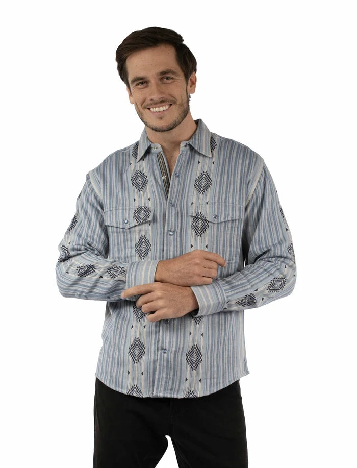 Scully Woven Diamonds - Men's Western Shirt