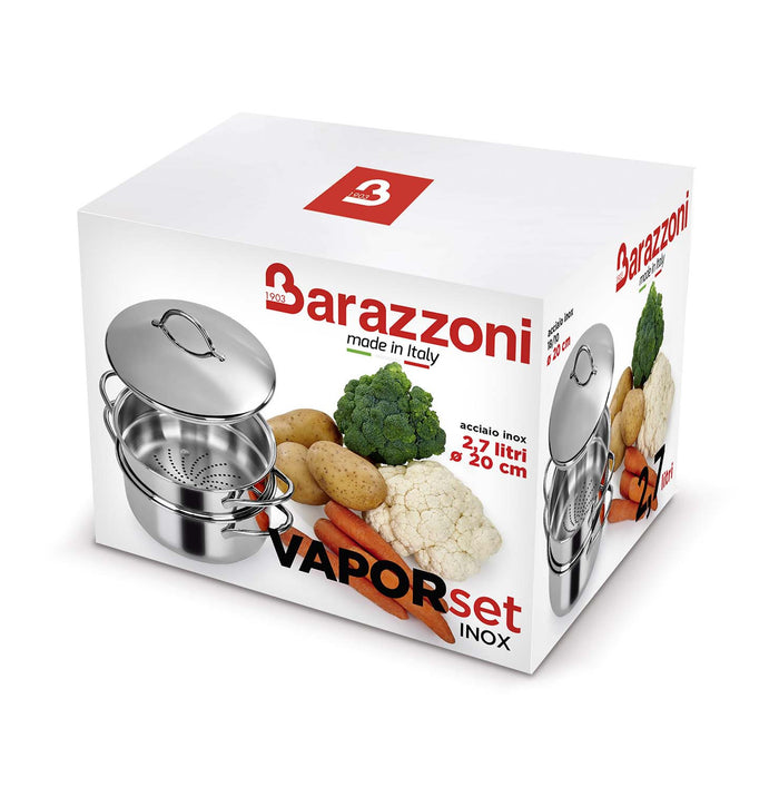 Set vapore con fondo termodiffusore